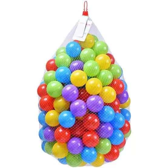 Soft Pressure Balls – 50pcs for Fun at Home, Pools & Bouncy Castles, Pack of 50 soft, lightweight balls, Perfect for swimming pools, bouncing castles, and home play,Safe, non-toxic, and child-friendly