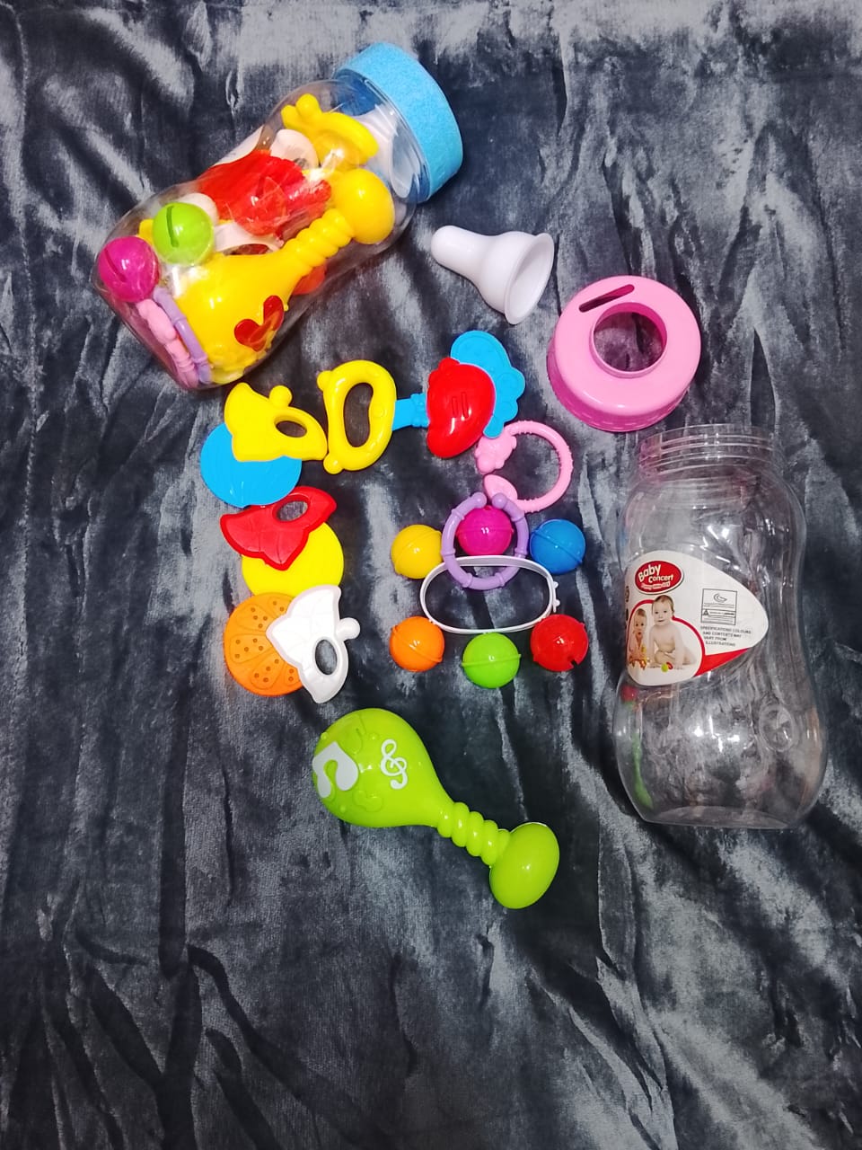Baby Rattles & Teethers Set | Safe, Colorful & Fun Infant Toys – 0 to 12 Months, Early sensory development, teething comfort, infant playtime, and gifting new parents.