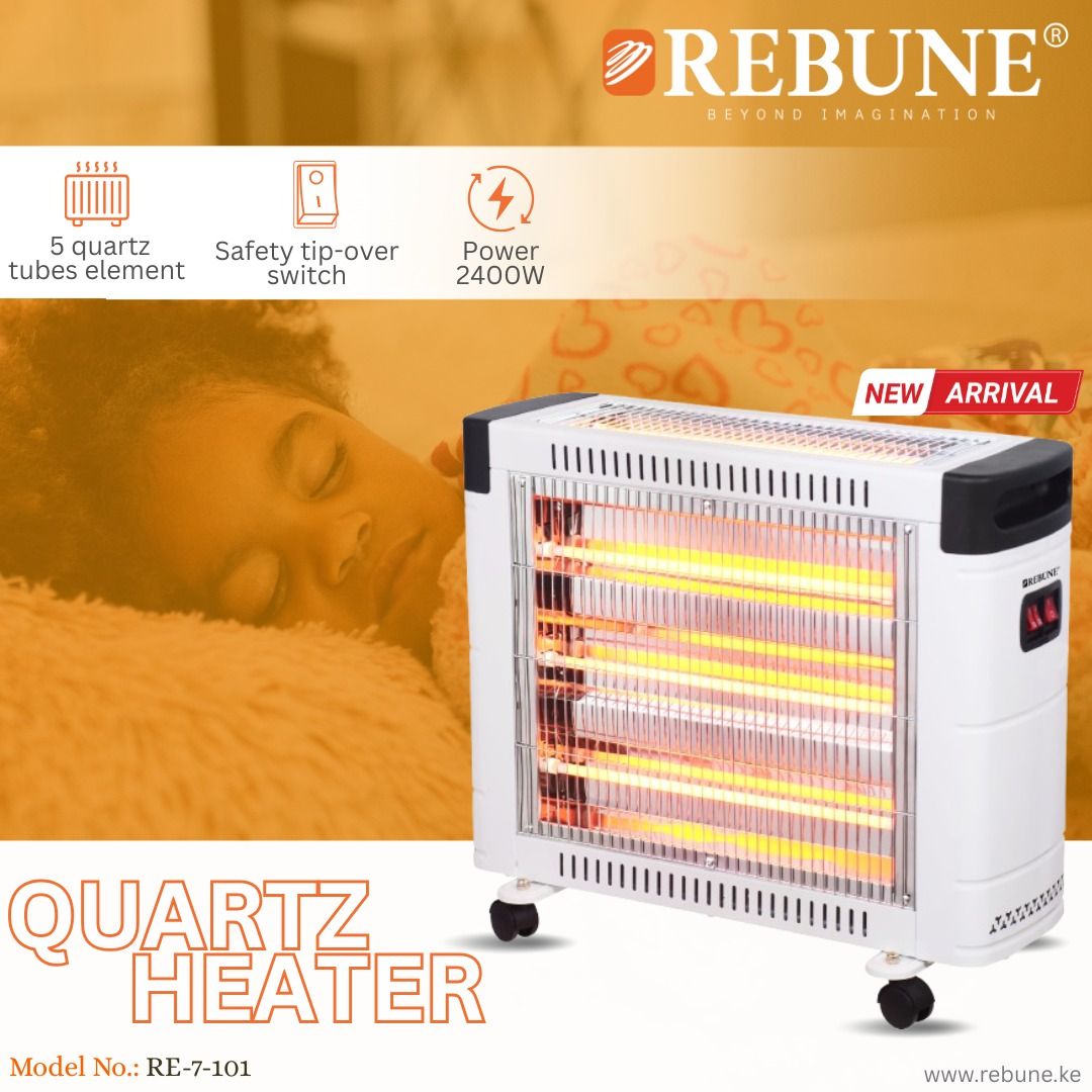 Rebune Room Heater | Fast Heating Electric Space Heater -  Quickly warms up rooms for instant comfort, Customize warmth to your preference,  Provides effective heating with low power consumption.