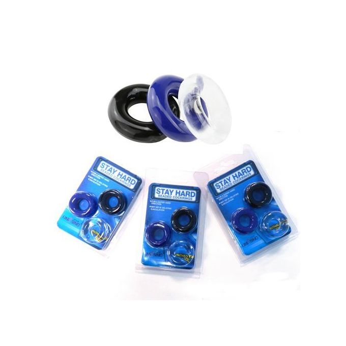 Stay hard 3 Pcs Men Penis Cock Rings Delay Control Sequal Wellness Stay Harder Penis Rings O-Rings Enhancer Silicone Cock Rings Sex Toy for Men Couples