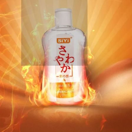 SiYi - Warming 215 ml - Sex lube water based lubricant Massage intimate oil