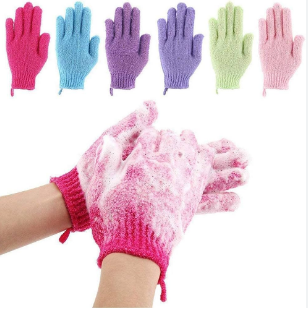 Bathing Gloves Exfoliating Bathing Cleaning Gloves Body Scrubber helps to precisely clean and gently remove dead skin cells body scrub gloves shower gloves ,bthing gloves