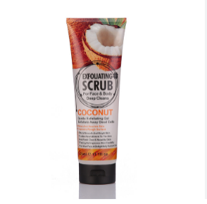 Exfoliating cream Gentle Exfoliating Gel Scrub for Face and Body wash 320ml Honey Strawberry lemon coffee Rice snail olive coconut aloe vera cucumber Exfoliating Deep Cleaning Face & Body