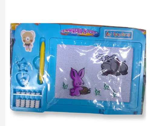 Magnetic Kids Drawing Board – Educational Doodle Sketch Pad with Pen & Shapes – Reusable, Mess-Free Creative Toy for Toddlers & Children – Fun Learning ToolMagnetic Kids Drawing Board – Educational Do