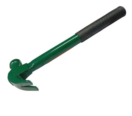 Professional Steel Claw Hammer (Nyundo) - Forged Carbon Steel Head for Pulling & Inserting Nails - Comfortable Non-Slip Grip Handle - 16oz / 450gProfessional Steel Claw Hammer (Nyundo) - Forged Carbon