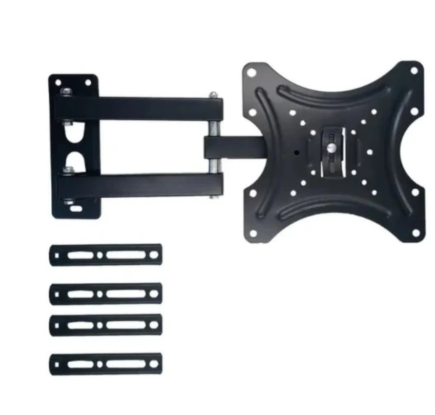 TV Wall Mount TV Stand 14″-55″ Steel Material Fixed - Swivel Solid Wall Black Quality product rotating wall bracket 14 inch to 55 inch support affordable HDL-11 1