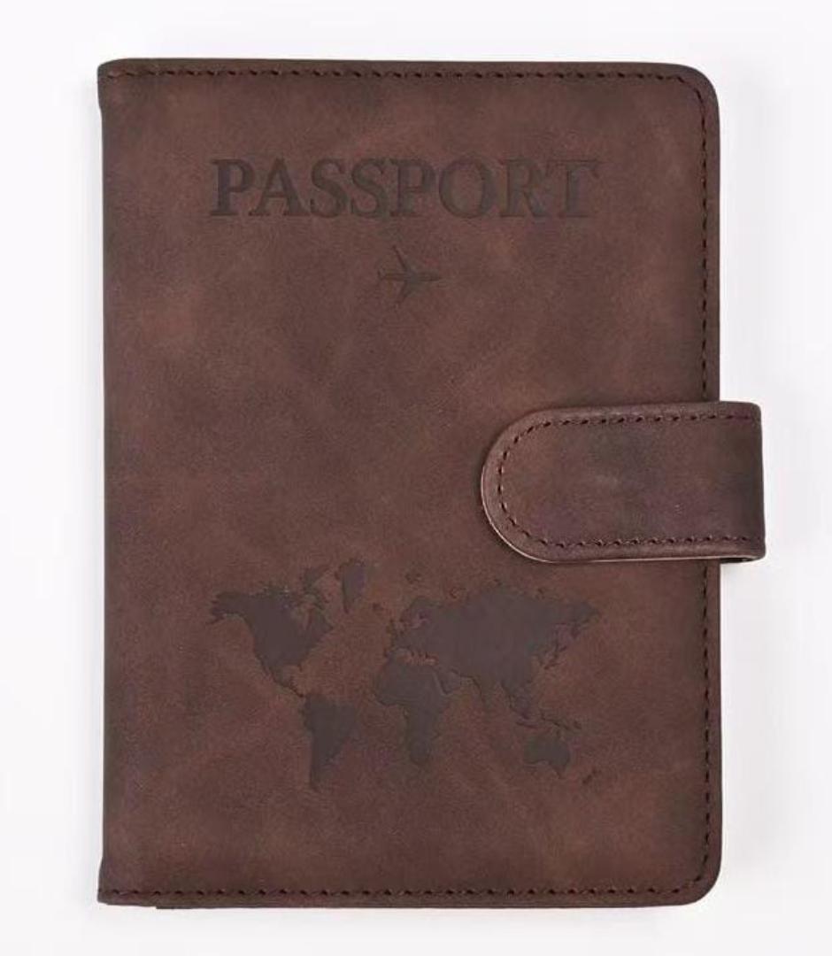 Leather Passport Holder Wallet