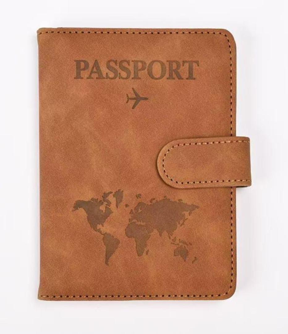 Leather Passport Holder Wallet