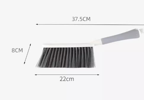 1PC  Bed Sweeping Brush Household Bedroom Cleaning Artifact Long Handle Sofa Carpet Dusting Soft Bristle Brush Cute Bed Broom