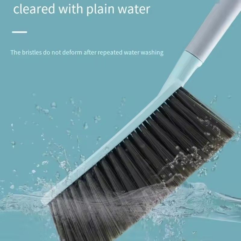 1PC  Bed Sweeping Brush Household Bedroom Cleaning Artifact Long Handle Sofa Carpet Dusting Soft Bristle Brush Cute Bed Broom