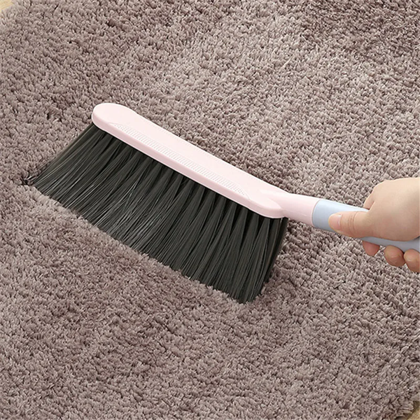 1PC  Bed Sweeping Brush Household Bedroom Cleaning Artifact Long Handle Sofa Carpet Dusting Soft Bristle Brush Cute Bed Broom