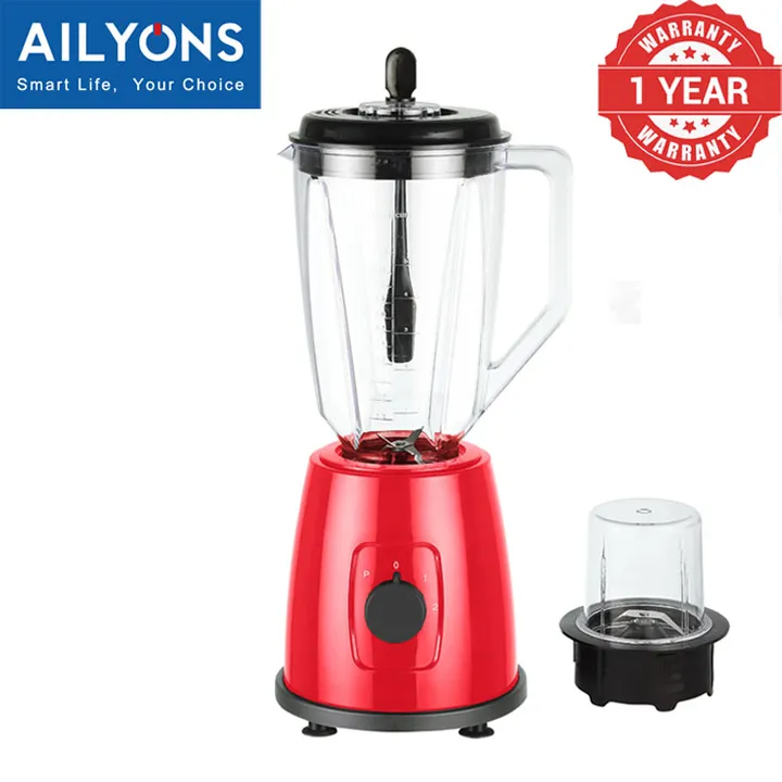AILYONS/LYONS TYB-205 1.5L 2 In 1 Quality Motor Stainless Steel Blender With Grinder