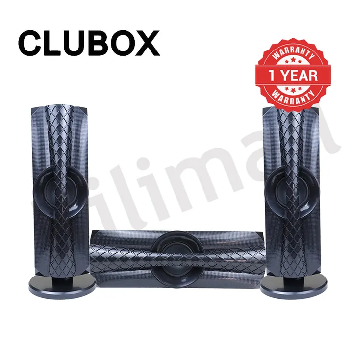 CLUBOX 3.1CH HI-FI Multimedia Bluetooth Woofer Home Audio System Speaker Systems Home Theater System Subwoofer with Remote Control TC-3103