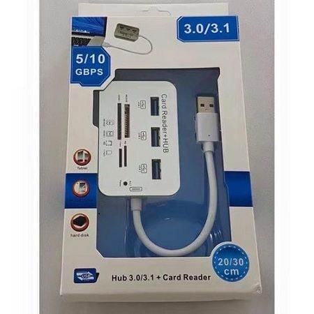 USB HUB 3.0 + CARD READER