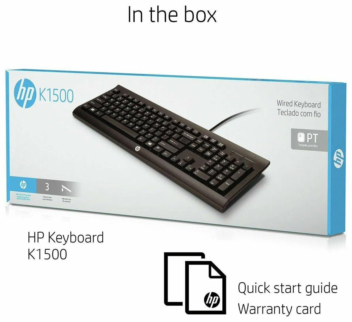 HP K1500 USB Keyboar