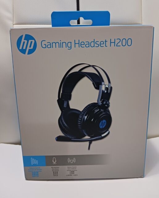 HP H120 Wired Gaming Headset Earphone With Mic Volume Control & Led Light For Computer