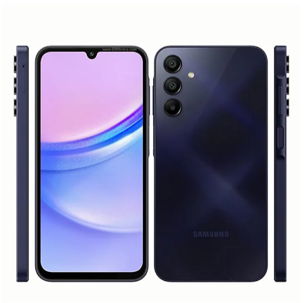 {ANNIVERSARY OFFER} New Samsung Galaxy A15 128GB + 6GB RAM 50MP Triple Camera Mediatek Helio G99 6.5" 90Hz Display Android 14 5000mAh 25W Type-C Charge Smart Phones