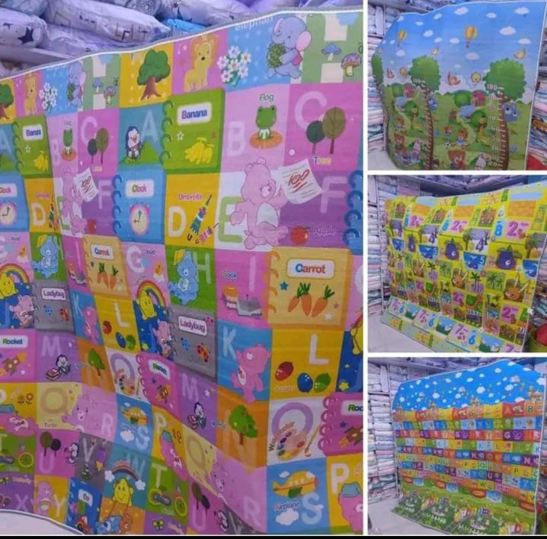 Baby Play Mat Floor Crawling Educational Double Sided Carpet For Kids