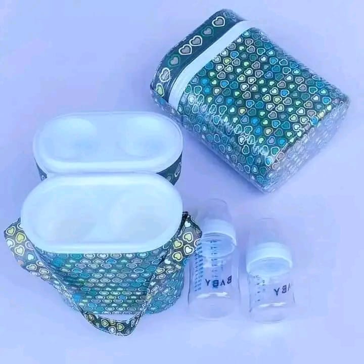 Baby Bottle Warmer+2Free Feeding Bottle Portable Thermal Bag