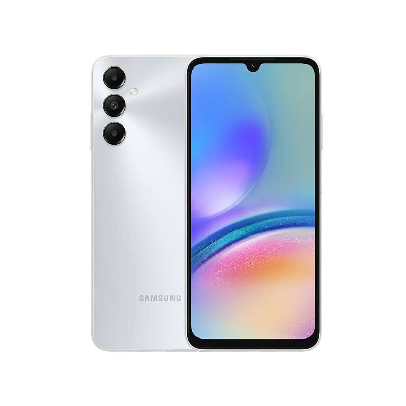 Samsung Galaxy A05s 4GB+128  5000 mAh Main camera: 50 MP + 2 MP+ 2 MP Front camera: 13 MP  6.7 inch, LCD, 90Hz Snapdragon 680 4G Dual sim, 2G, 3G, 4G Android 13