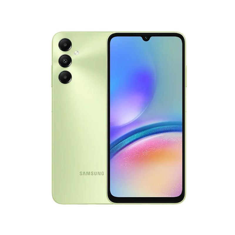Samsung Galaxy A05s 4GB+128  5000 mAh Main camera: 50 MP + 2 MP+ 2 MP Front camera: 13 MP  6.7 inch, LCD, 90Hz Snapdragon 680 4G Dual sim, 2G, 3G, 4G Android 13