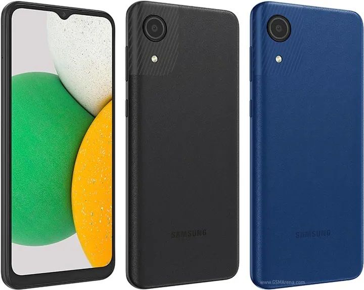 Brand New Samsung Galaxy A03 Core Smartphone 6.5" 32GB + 2GB 5000mAh 8MP Camera Android 11 Dual Sim Smart Phones Black 32 GB Black 32 GB