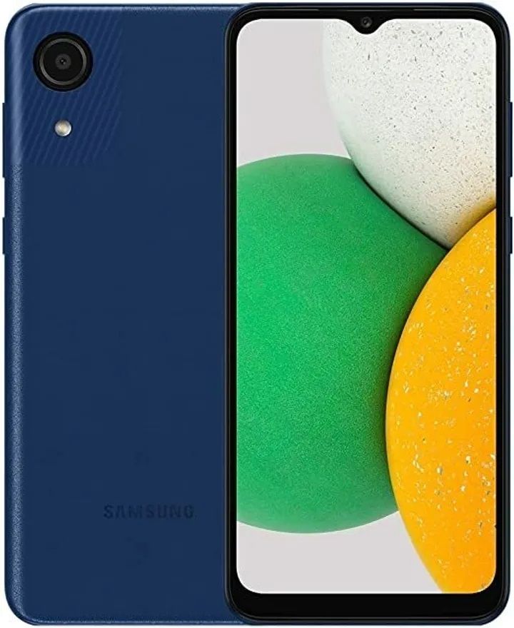 Brand New Samsung Galaxy A03 Core Smartphone 6.5" 32GB + 2GB 5000mAh 8MP Camera Android 11 Dual Sim Smart Phones Black 32 GB Black 32 GB