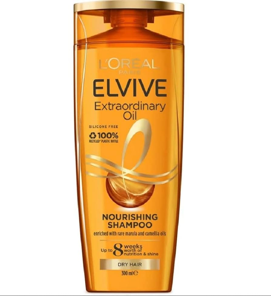 L'Oreal Paris ELVIVE EXTRAORDINARY OIL SHAMPOO 400ML