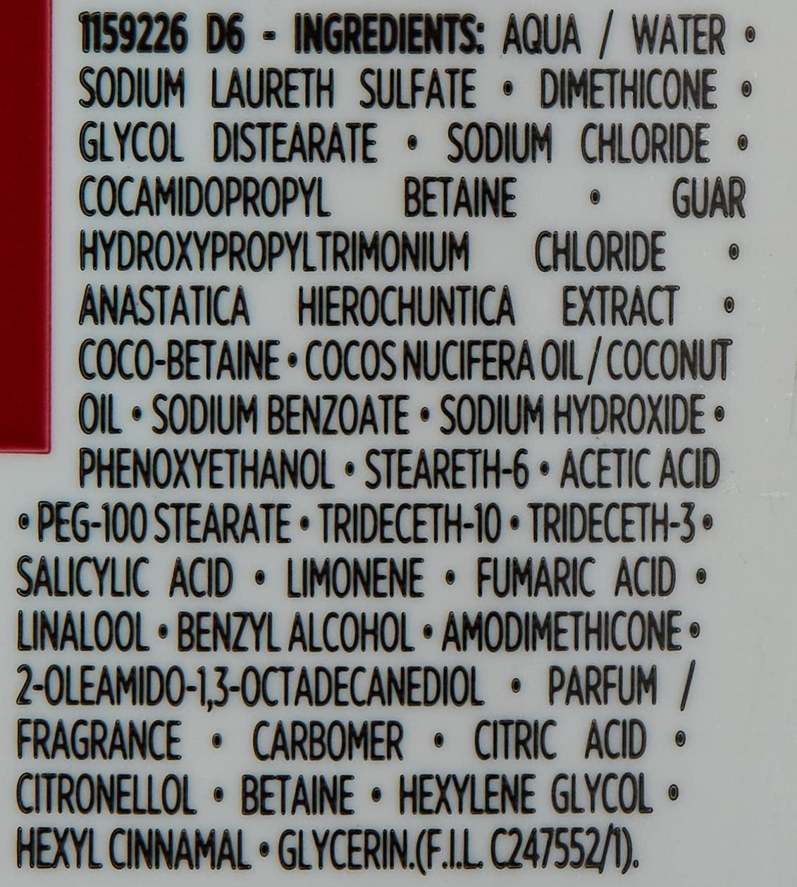L'Oreal Paris ELVIVE TOTAL REPAIR 5 SHAMPOO 400ML