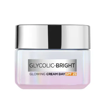 【Discounted】L'Oreal Glycolic Bright Glowing Cream Day sunscreen SPF25 50ml 30ML