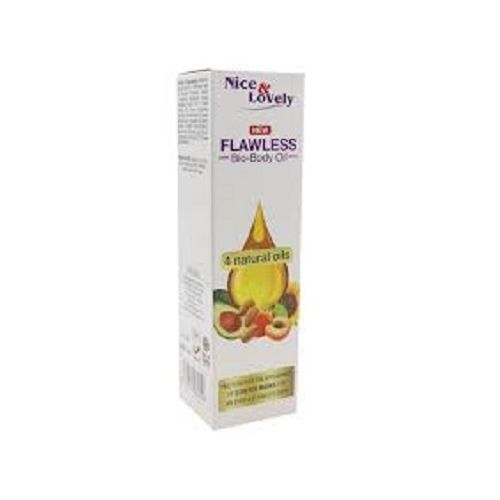 [Limited Offer]  Nice & Lovely Flawless Bio-Body Oil For Stretch Marks & Contains 4 Natural Oils.