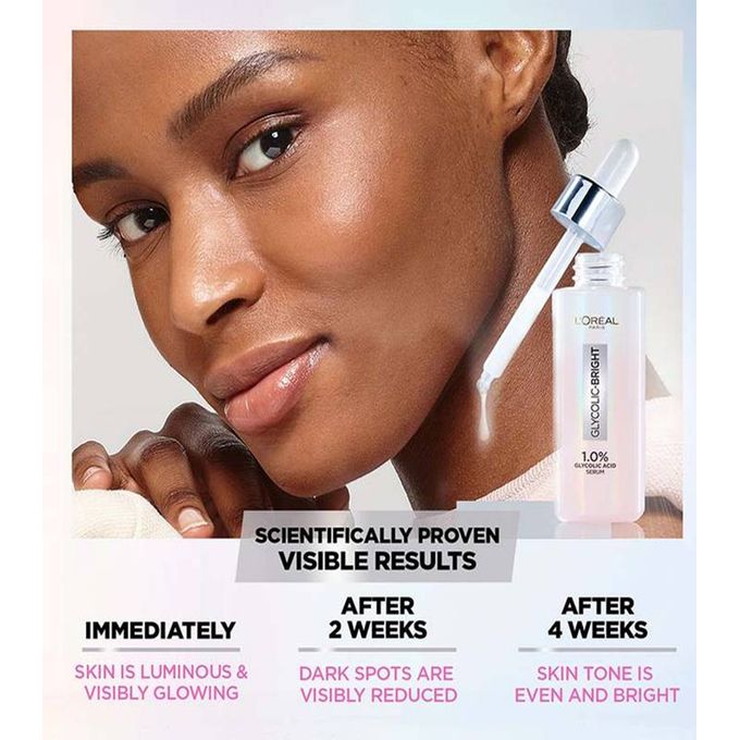 【Discounted】L'Oreal Glycolic Bright -Serum + Day Cream Routine Kit