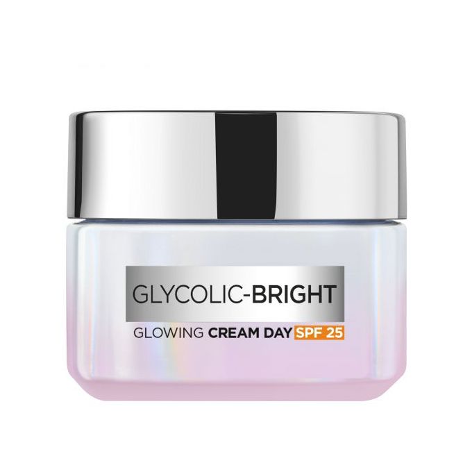 【Discounted】L'Oreal Glycolic Bright Glowing Cream Day sunscreen SPF25 50ml
