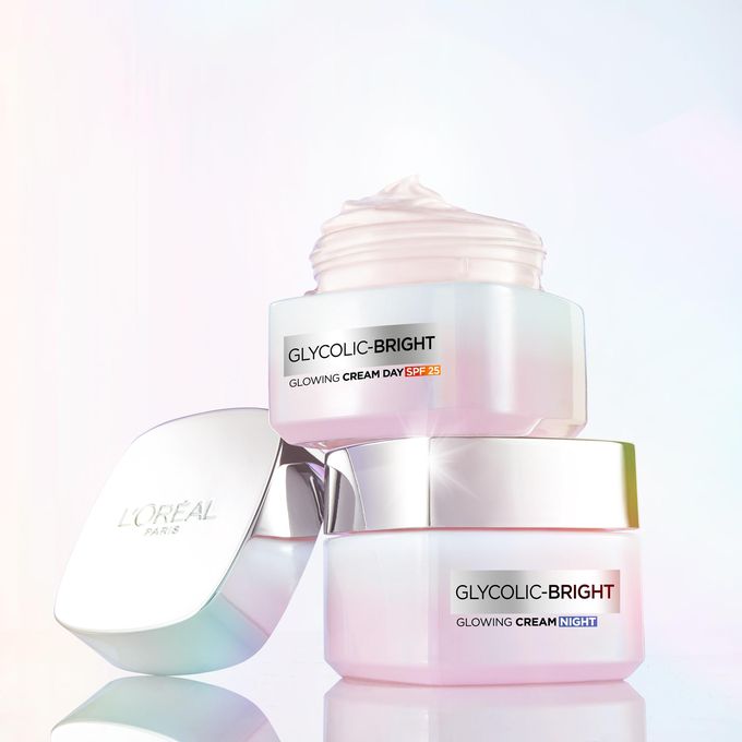 【Discounted】 L'Oreal Paris Glycolic Bright  Day & Night Routine Kit