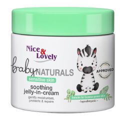 Nice & Lovely Baby Naturals soothing Jelly-in-Cream Baby Jar - 250g