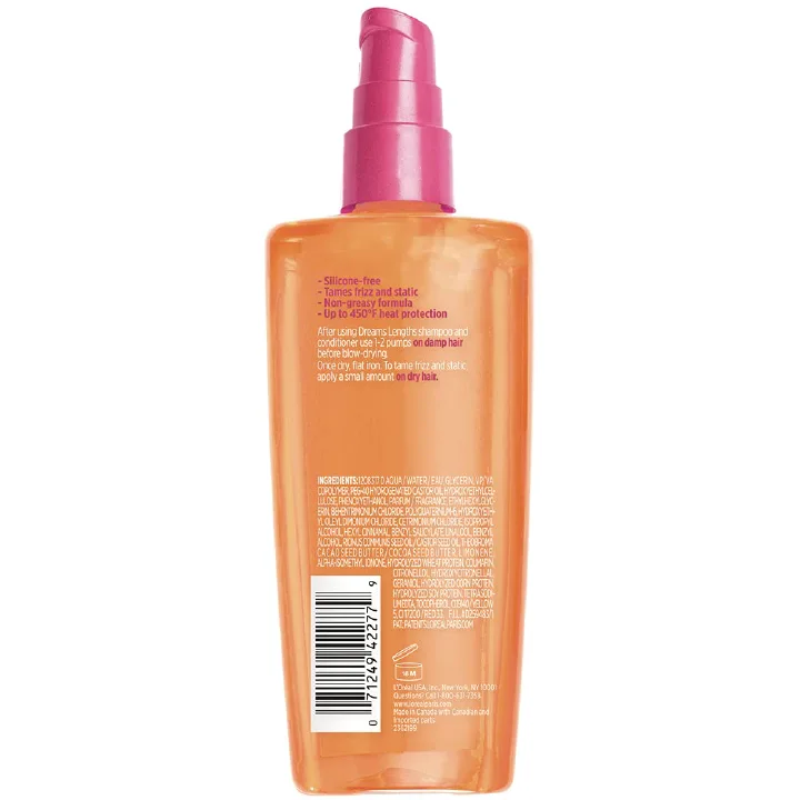 L’Oréal Paris Elvive Dream Lengths No Haircut Cream Leave In Conditioner With Castor Oil