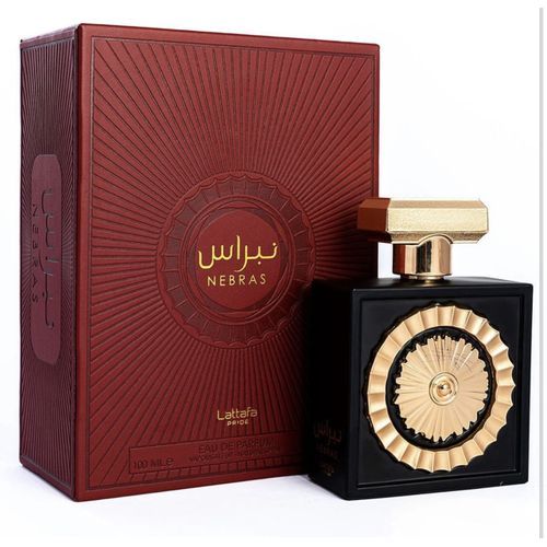 Lattafa Perfumes Nebras By Lattafa Pride Edp - Eau De Parfum 100ml(3.4 Oz) | Red Berries, Mandarin Vanilla, Cacao, Rose Tonka Bean, Amber, Musk, Sugar