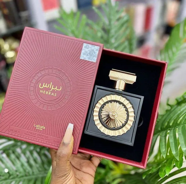 Lattafa Perfumes Nebras By Lattafa Pride Edp - Eau De Parfum 100ml(3.4 Oz) | Red Berries, Mandarin Vanilla, Cacao, Rose Tonka Bean, Amber, Musk, Sugar