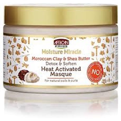 AFRICAN PRIDE Heat Activated Masque With Morrocan Clay & Shea Butter