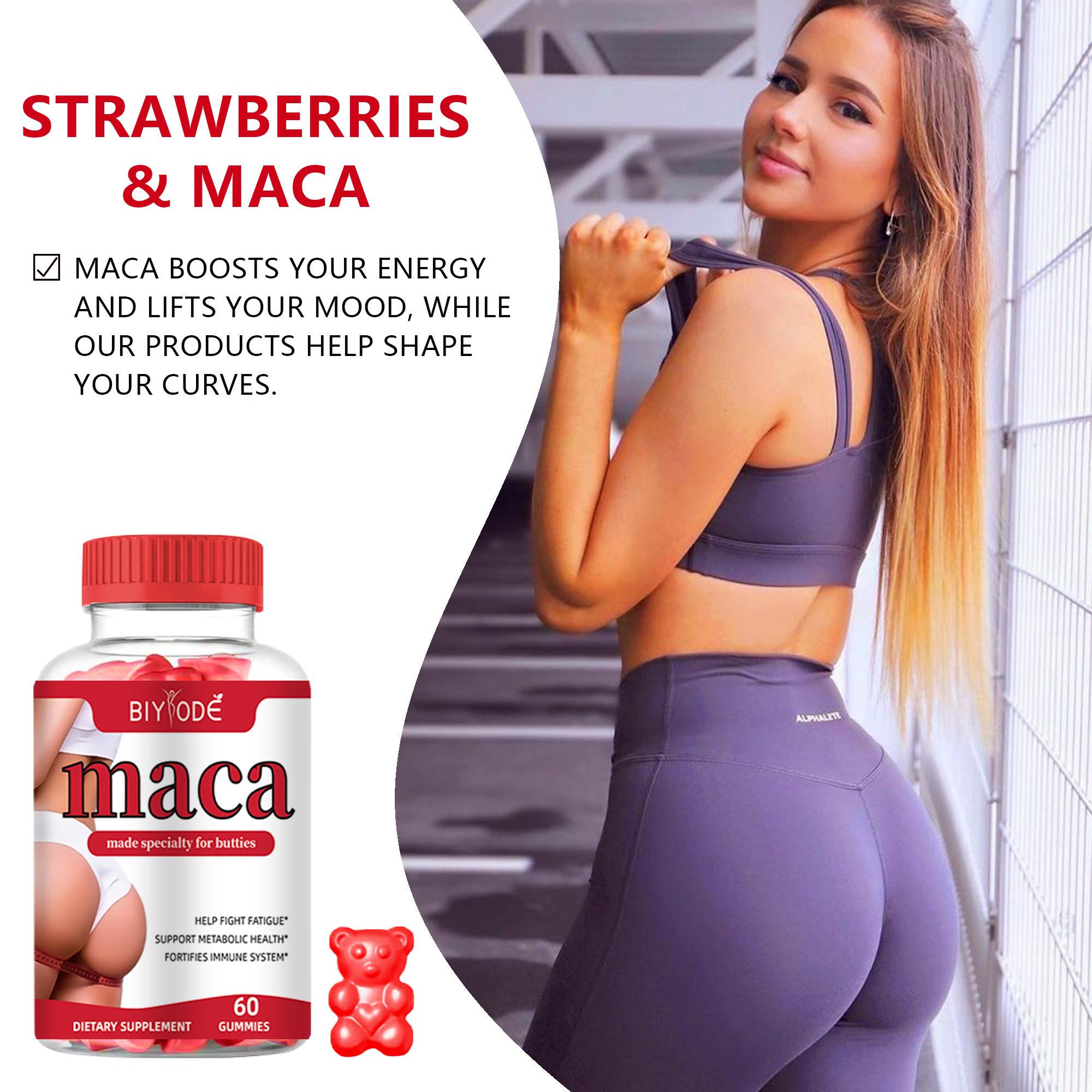 BIY ODE BBL Quality Butt Enhancement Pills - Bigger Butt and Glute Muscle Growth Supplement - Butt Enlargement for Lift, Firm and Tight