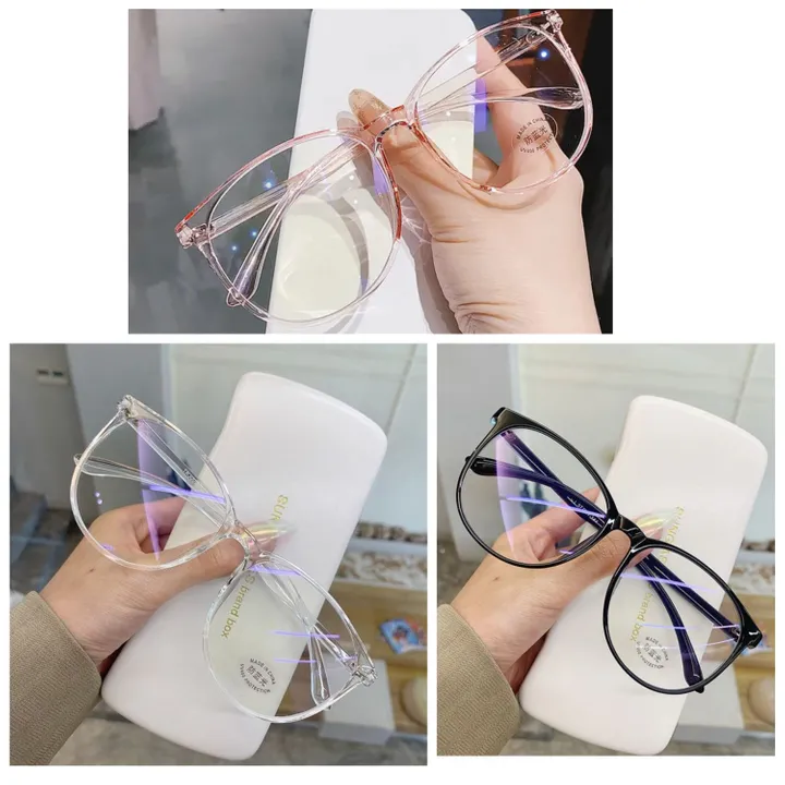 Anti Blue Light Glasses Blue Block Screen Light Protection Sunglasses Black Glasses