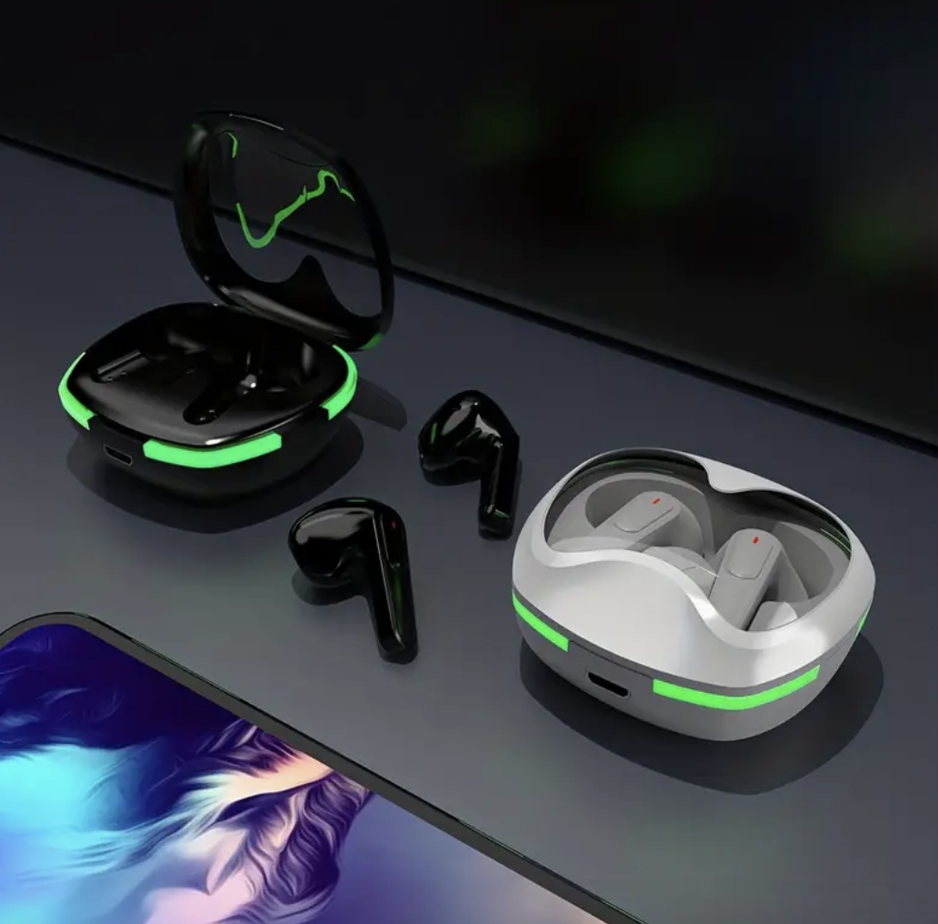 Pro60 Wireless Headset Low Power Consumption Cool Lights Stereo Surround Sound Android/ IOS Universal