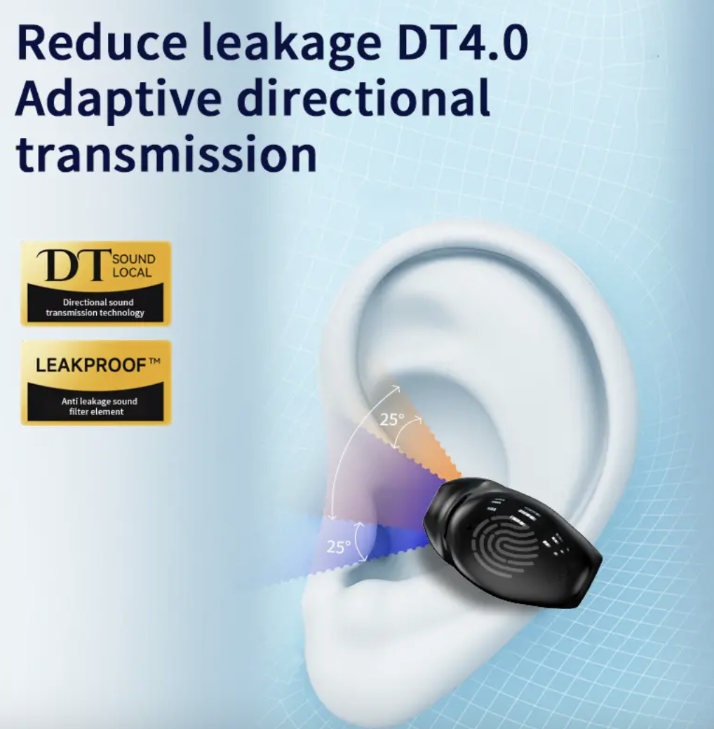 1 Pc Wireless Headphone, Waterproof TWS Earbuds With Microphone, Handsfree Headset For Running Fitness Gym Sport