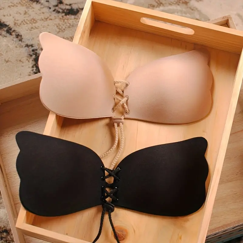 Lifting Stick-On Nipple Covers, Strapless Invisible Push Up Nipple Pasties, Women's Lingerie & Underwear Accessories