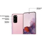 Samsung Galaxy S20 5G 6.2" 128GB ROM 12GB RAM SINGLE SIM - Cloud PINK