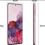Samsung Galaxy S20 5G 6.2" 128GB ROM 12GB RAM SINGLE SIM - Cloud PINK
