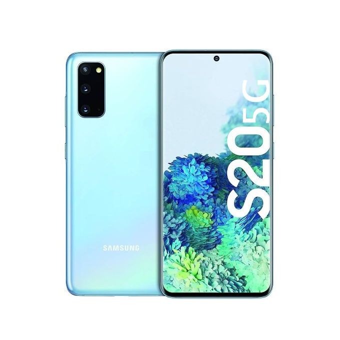 Samsung Galaxy S20 5G 6.2" 128GB ROM 12GB RAM SINGLE SIM - Cloud BLUE