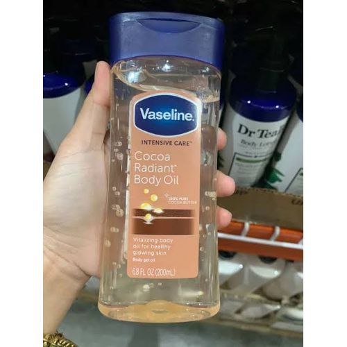 Vaseline Cocoa Radiant Body Oil WithPure Cocoa Butter-200ml