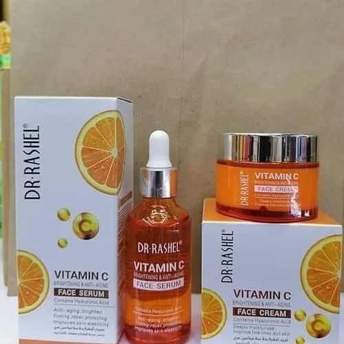 Dr. Rashel Vitamin-C Facial Serum Anti-aging&Dark Spots Face Cream+serum
