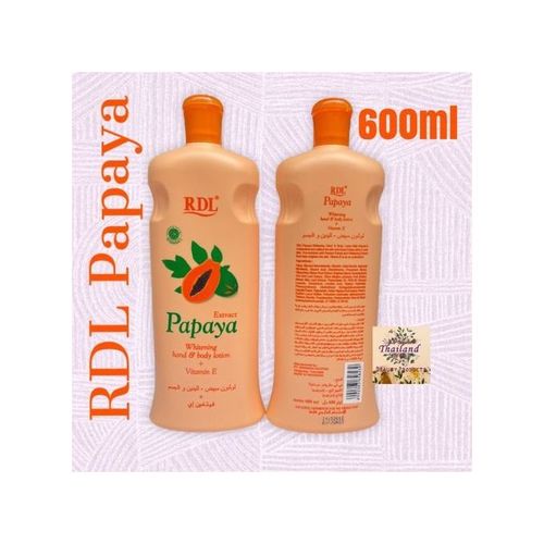 Rdl Papaya Whitening Hand ,Body Lotion Moisturizes And Softens